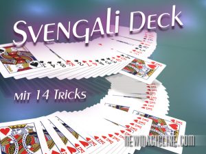 Das Svengali Deck ist ein Trickkartenspiel mit dem 14 Kartentricks möglich sind.