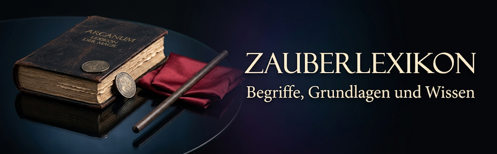 Zauberlexikon von New Magic Line – Begriffe, Grundlagen und Wissen rund um die Zauberei