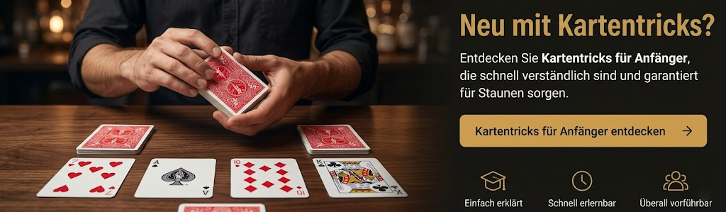 Tolle Kartentricks die jeder kann.