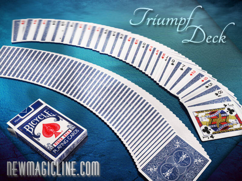 Beim Kartentrick Triumpf Deck Basic drehen sich alle...