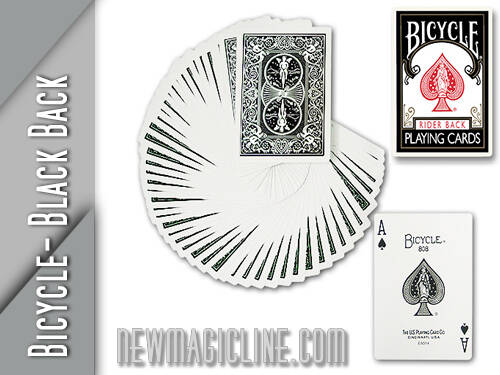 Bicycle Karten Poker Deck - Black Back