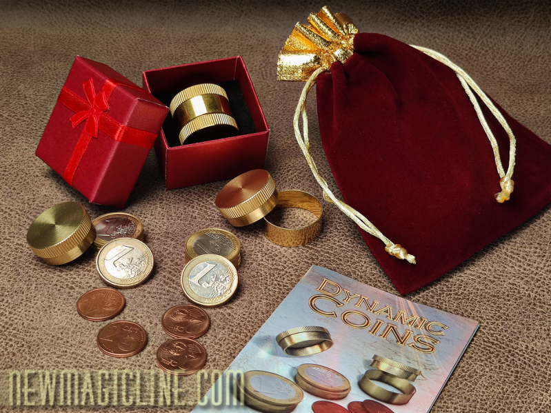 Mit den Dynamic Coins Deluxe erscheinen und verschwinden...
