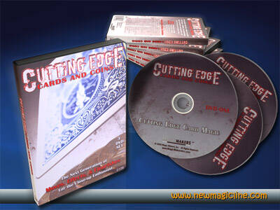 Cutting Edge: Cards and Coins 3 DVD Set - Kartentrick