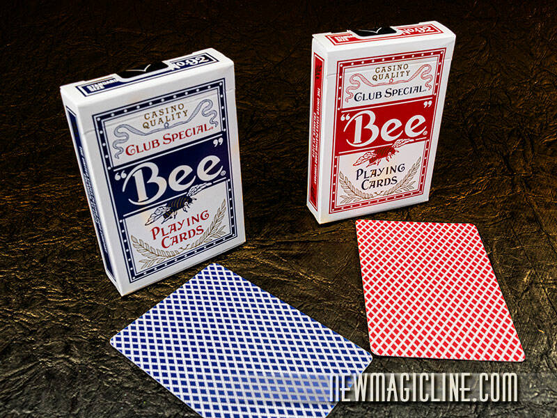 Bee Deck Karten in Rot oder Blau
