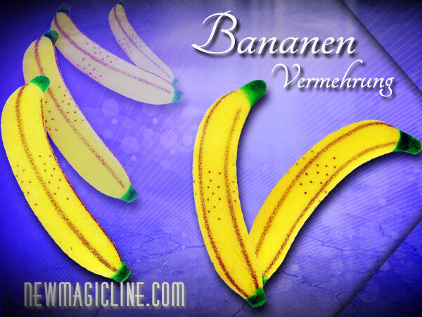 Bananen Vermehrung - Sponge Multiplying Bananas - Zaubertrick