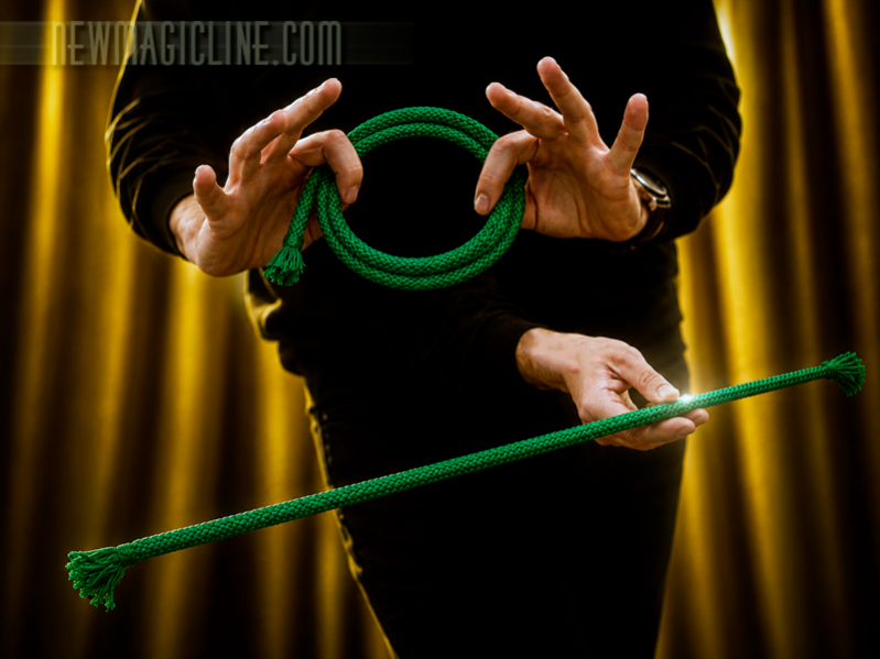 Starres und steifes Seil Stiff Rope Farbe Grün -...