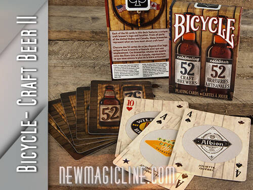 Bicycle Craft Beer II Spielkarten zum Thema Brauereien...