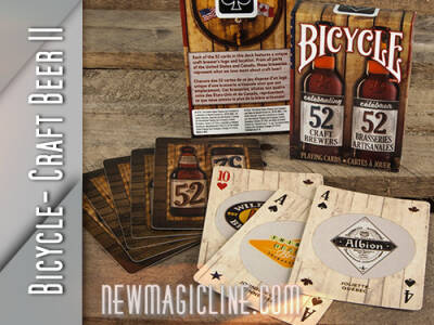 Bicycle Craft Beer II Spielkarten zum Thema Brauereien & gut gemachter Biere