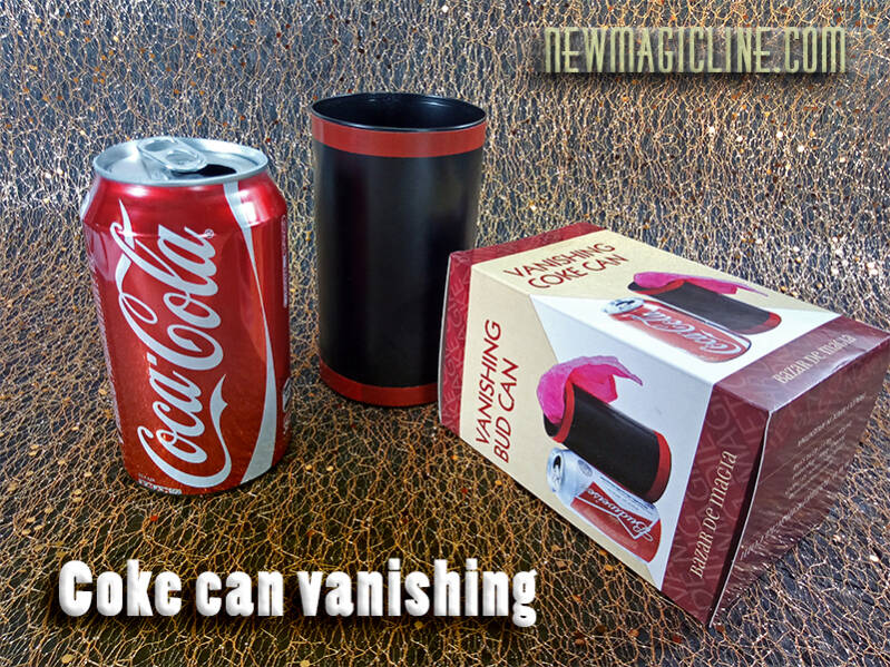 Coke can vanishing - verschwundene Coladose - Zaubertrick