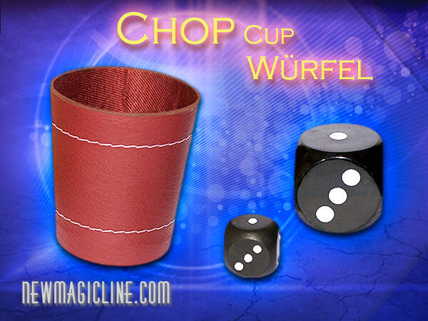 Chop Cup mit Würfeln - Zaubertrick
