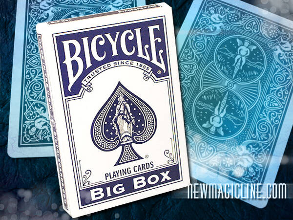Riesenkarten Bicycle - Big Box - Blau