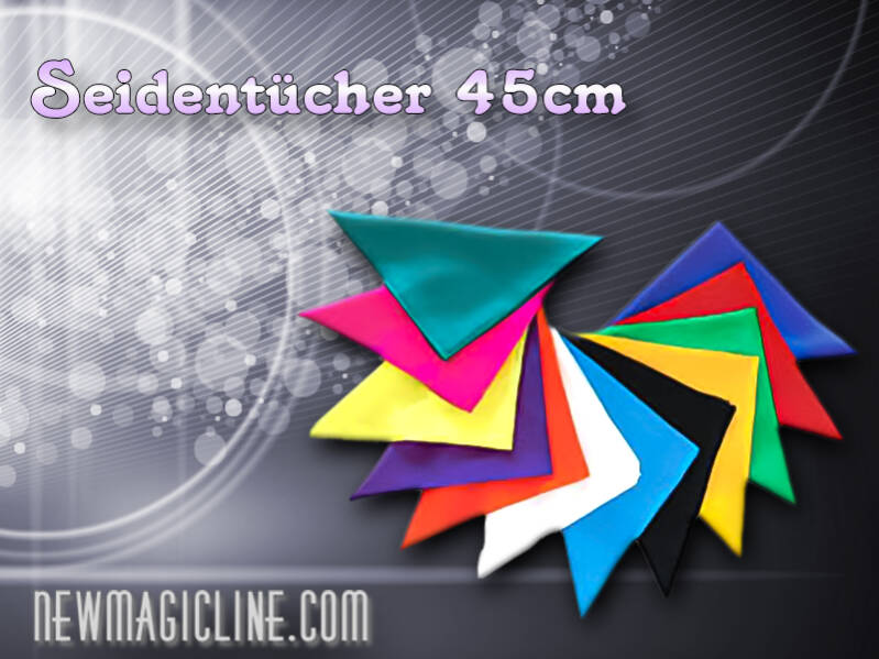 Seidentücher 45x45 cm - 18 inch verschiedene Farben...