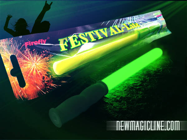 Festival Knicklicht mit weichem Handgriff groß - 4 versch. Farben