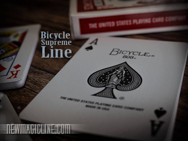 Bicycle Supreme Line Deck Pokerkarten - Ein Deck das noch dünner und flexibler ist