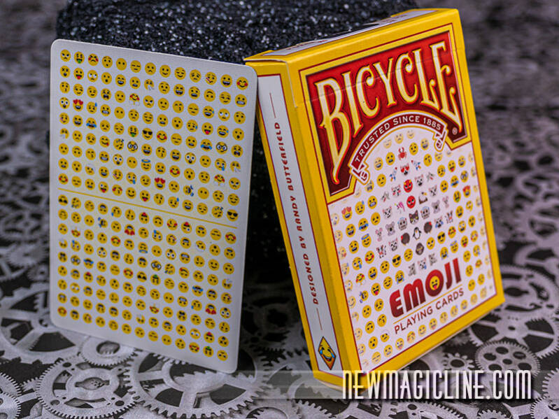 Bicycle Emoji - Gefühle zeigen mit Spielkarten von...