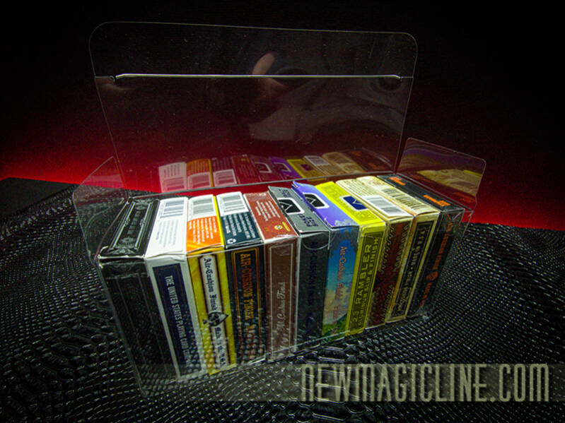 Kartenspiel Aufbewahrungsbox transparent