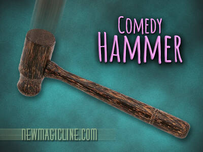 Comedy Hammer Holz - Zauberzubehör