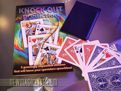 Die Knock Out Prediction ist ein Kartentrick für Anfänger mit 3 Effekten.