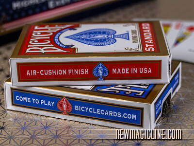 Bicycle 808 Rider Back Deck - Pokerkarten Rot