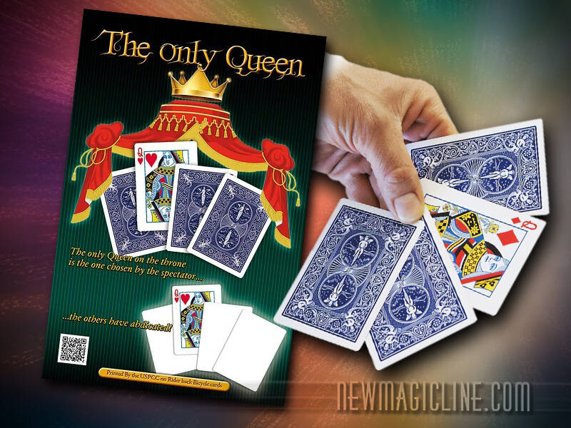 Quick Change Kings ist ein Kartentrick für Anfänger: Zuerst liegen die roten Könige mit der Bildseite nach oben, dann die Schwarzen und zum Schluss verwandeln sich die Könige in Asse.