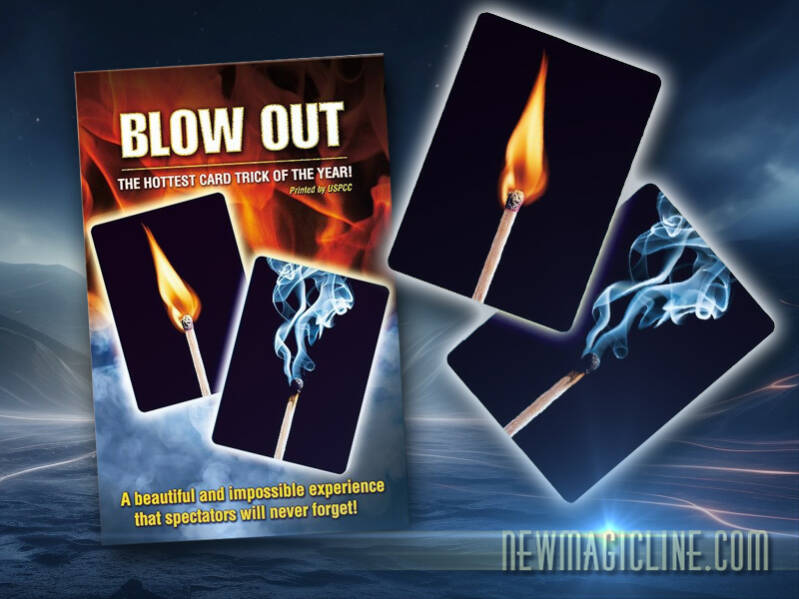 Blow out ist ein ungewöhnlicher Kartentrick bei dem...
