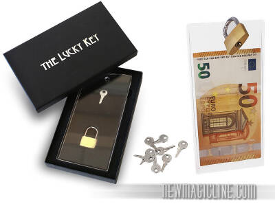 The Lucky Key (big) - Ein Glücksspiel mit 7 Schlüsseln und 50 Euro - Zaubertrick