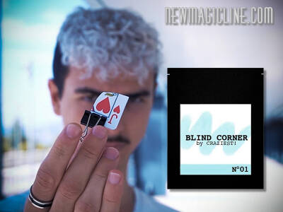 Blind Corner by Craziest - die Ecke einer Spielkarte verändert sich - Zaubertrick