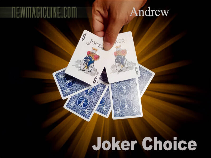 Joker Choice by Andrew - Kartenvorhersage mit 2 Jokern - Kartentrick