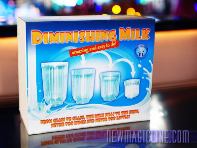 Diminishing Milk - schrumpfende Milch - Zaubertrick