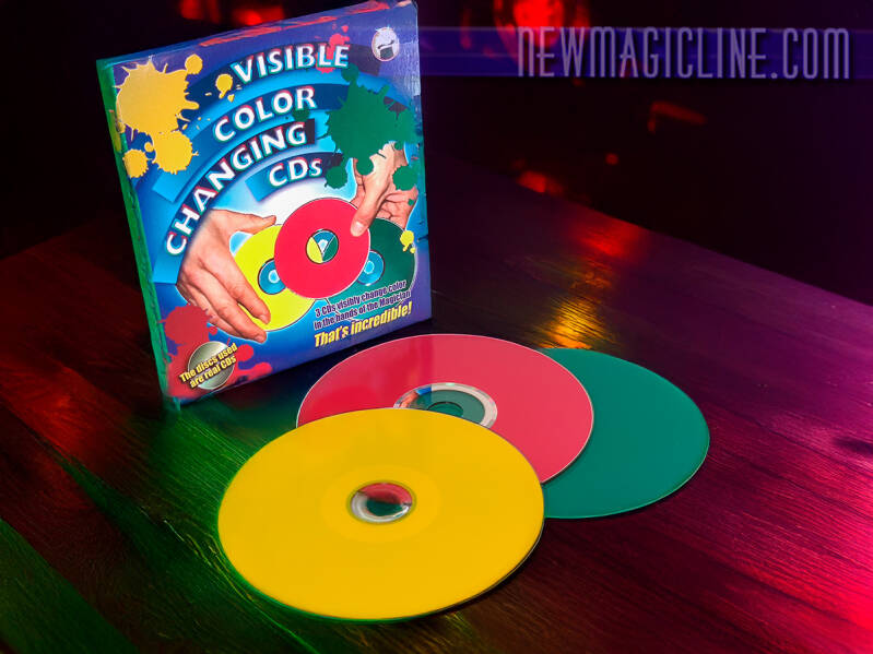 Visible Color Changing CDs - ein sichtbarer Farbwechsel...