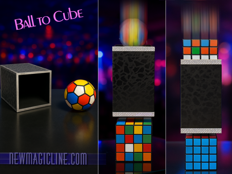 Ball to Cube - ein Ball verwandelt sich in einen...