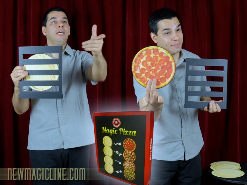 Magic Pizza Tora Magic – 4 rohe Pizzateige belegen...