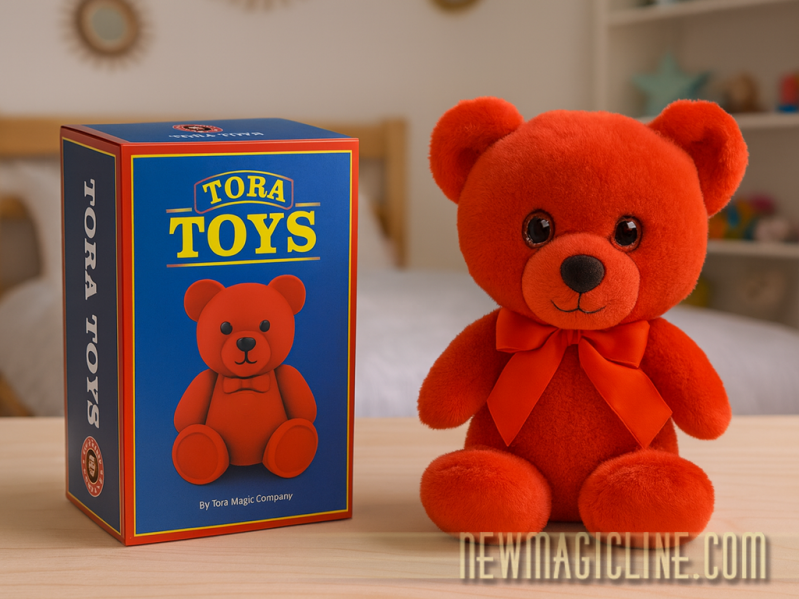 Magic Toy – Aus leerer Box erscheint ein roter...