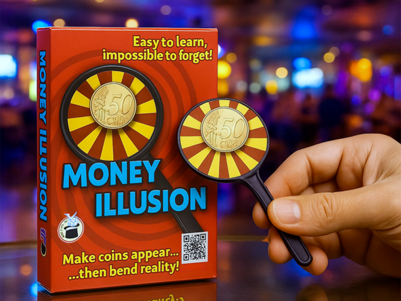 Money Illusion – 3 Münzen erscheinen - Muster...