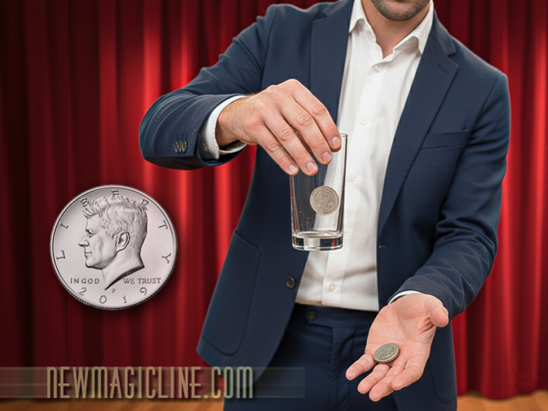 Flipper Half Dollar Coin - eine Münze verschwindet...