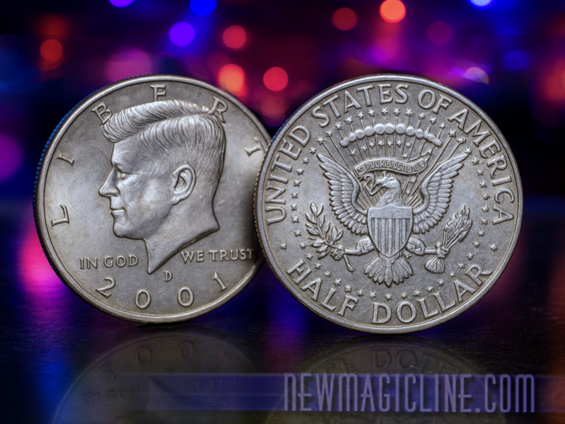 Flipper Half Dollar Coin - eine Münze verschwindet...