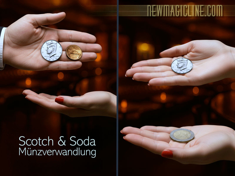 Scotch & Soda - Half Dollar + Mexican Centavos...