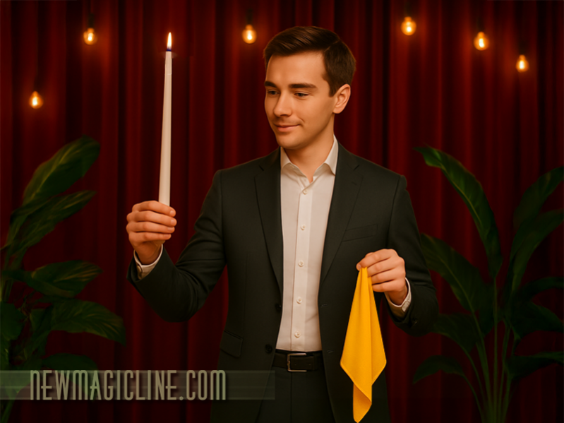 Appearing Candle - White – Eine Kerze erscheint aus...