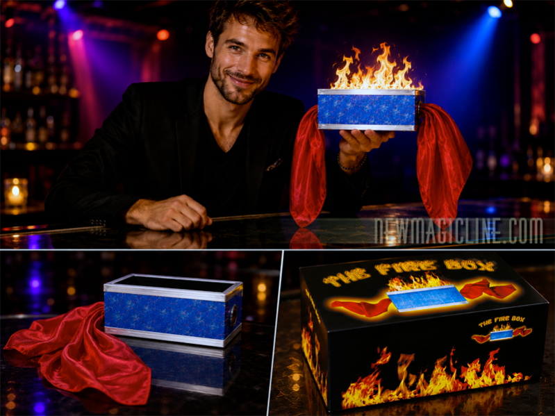 Feuerbox - Fire Box | Seidentuch brennt und bleibt...