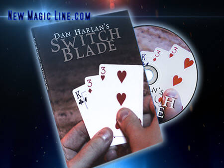 Switch Blade DVD + Gimmick - Dan Harlan - Zaubertrick