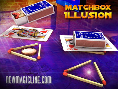 Matchbox-Illusion - der Streichholzschachteltrick
