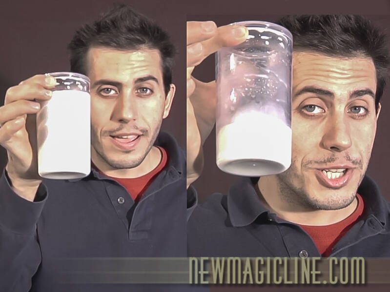 Milk glass Ultra - verschwindende Milch - Ein Zaubertrick...