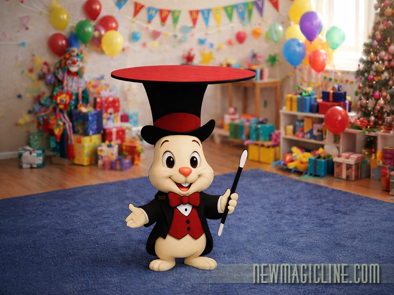 Rabbit Table Tora Magic - idealer Zaubertisch für die Zauberei vor Kindern
