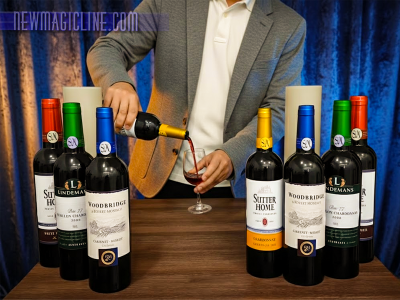 Multiplying Bottles Colorful 8 bunte Flaschen von Tora