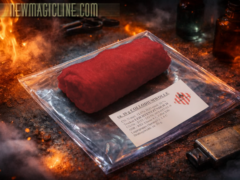 Pyrowatte Flash Cotton 5 Gramm ROT - Pyroeffekt