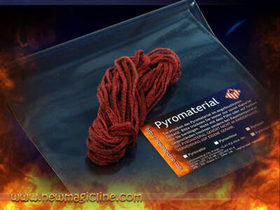 Pyroschnur Flash Cord Rot ca. 5m - Pyroeffekt