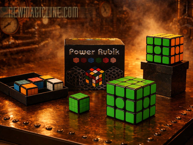 Power Cube by Tora Magic – Visueller Farbwechsel mit Würfeln