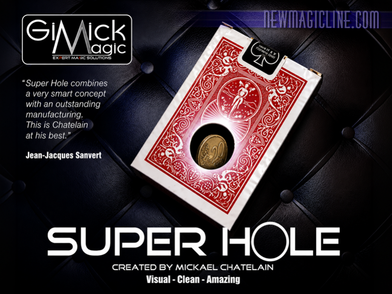 Super Hole – Kartenschachtel, Münze und...