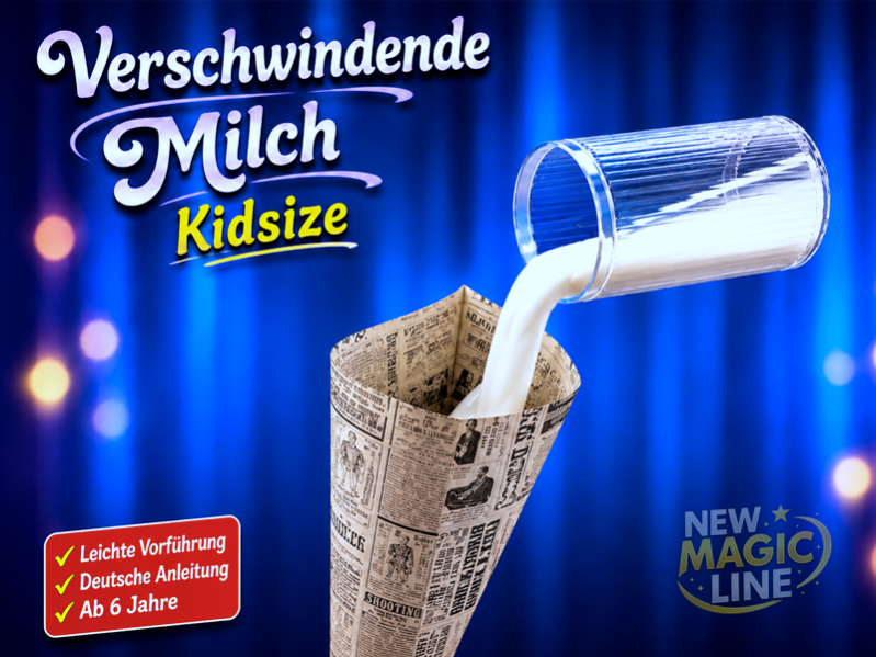 Die verschwindende Milch Kidsize - Zaubertrick