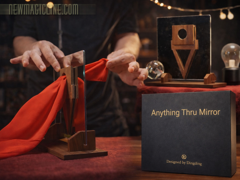 Anything Thru Mirror von Dingding & TCC Magic - Gegenstände durchdringen einen Spiegel